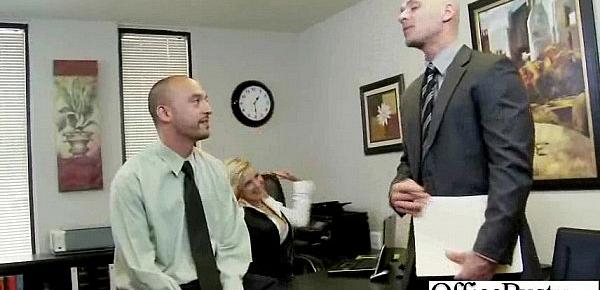  Busty Office Girl (sarah vandella) Bang Hard Style At Work clip-27